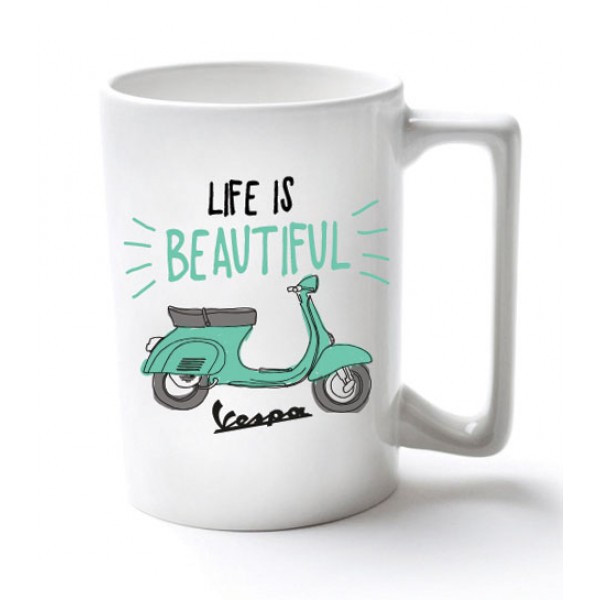 Vespa Κούπα Καφέ "Beautiful"
